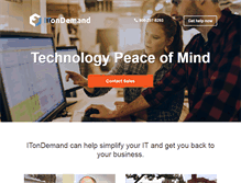 Tablet Screenshot of itondemand.com